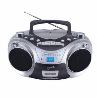   709 Portable  CD Player with Cassette Recorder Am FM Radio U