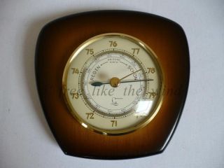Gotthilf Lufft Weather Station Barometer Art Deco Mid Century Germany 