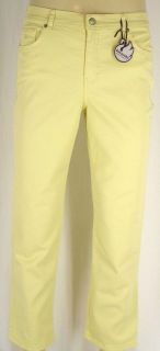 Gloria Vanderbilt Amanda Pant Stretch Yellow Jeans New