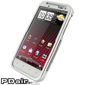 Aluminium Metal Case for HTC Sensation XL X315e Silver by PDair