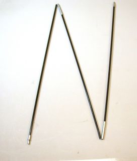   of Replacement Tent Poles with Elastic Connectors Aluminum Tips