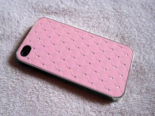Luxury Bling Diamond Crystal Hard Back Case Cover for Apple iPhone 4 