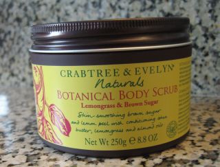   & Evelyn Naturals Botanical Lemongrass & Brown Sugar Body Scrub