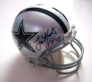 Lance Alworth Signed Dallas Cowboys Mini Helmet PSA DNA