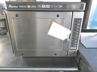 Used Amana Commercial Oven Model ACE14 Convection Microwave Built 