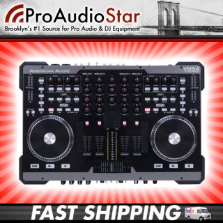 AMERICAN AUDIO VMS4 DJ USB MIDI CONTROLLER VMS 4 PROAUDIOSTAR B