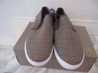 American Rag Brown Plaid Mens Casual Shoes You Chhose Size