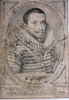 Portrait of Marquis Ambrogio Spinola 1569 1630 DM Fecit 17c