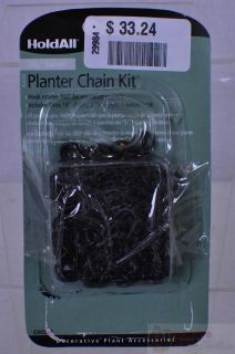 Amertac CHO541 Hanging Flower Pot Chain Kit Black