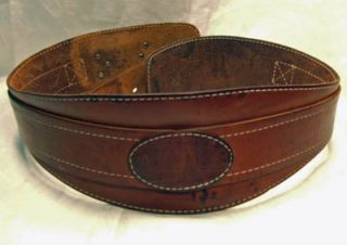Vintage Genuine Leather Altus Athletic Belt x Large 39 46