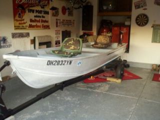 12 Foot Aluminum Fishing Boat and Motors with Trailer