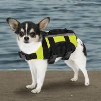 Dog Life Jacket Preserver Boating Water Safety Orange