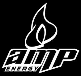 Amp Logo Vinyl Decal Energy Drink Window Car Wall Laptop RV Boat 