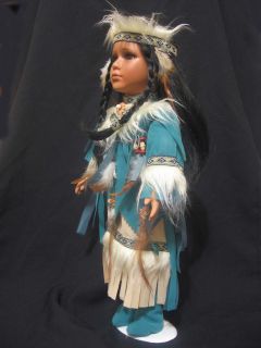 Indian Princess Native American Blue Etoya