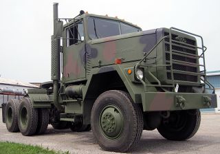 M916 Tractor Truck Am General 14 Ton 6x6 Military Diesel