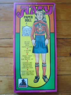 Vintage Amy Carter Magic Paper Dolls New in Box Shrink Wrapped