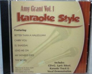 Amy Grant V1 New Christian Karaoke CD