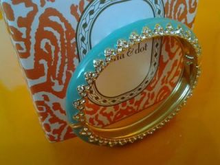 New Stella Dot Paige Enamel Bangle Bracelet Gorgeous w Gift Box