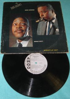 GENE AMMONS & SONNY STITT LP DIG HIM/ARGO RECORDS, LP 697 VG