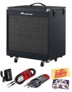 Ampeg PF 210HE Portaflex Series 450 Watt 2x10 Bass Amp Cabinet Deluxe 