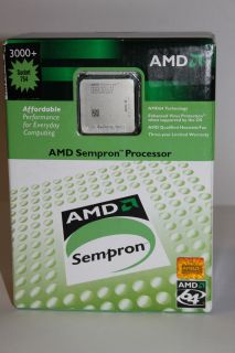 AMD SEMPRON 3000+ 1.8 GHZ SOCKET 754 SDA3000BXBOX SDA3000AIO2BX CPU 