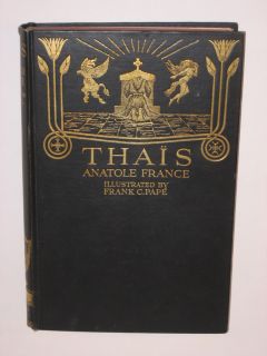 Anatole France Thais Illustrated by Frank Pape 1926