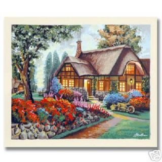 Anatoly Metlan Country House Ed Serigraph H S