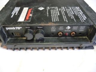 rockford fosgate punch 75 hd mosfet car audio amp amplifier