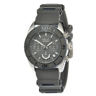 Relic Grey Stainless Steel Mens Chronograph Watch ZR66036