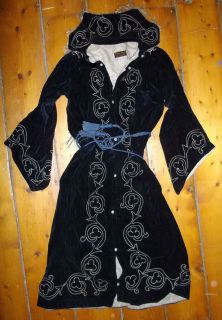 Antique Vtg Costume Robe Renaissance Embroidered Wizard Sash Freemason 