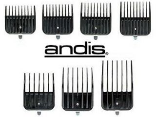 Andis 7 PC Clipper Attachment Comb Guides Set 01380