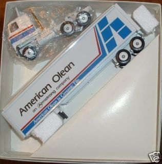 American Olean Ceramic Tile Armstrong Co Winross Truck