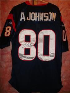 Andre Johnson signed Houston Texans jersey   PSA/DNA Authenticated 