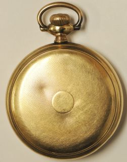 Ball American Waltham 19J Size 16 20yr Gold Filled Case Official RR 