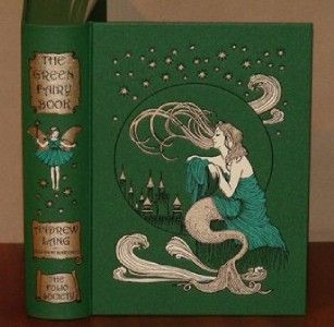Andrew Lang Green Fairy Book Stunning Folio Society Fine Magic Swan 