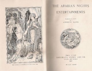   ARABIAN NIGHTS ENTERTAINMENTS ANDREW LANG FAIRY TALES ILLUSTRATED GIFT