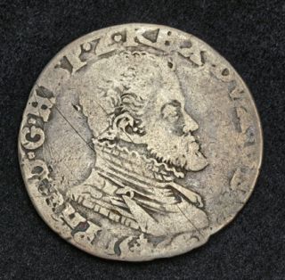 1566 Gelderland Philip II of Spain Silver 1 5 ECU Philippe 1 5 Daalder 