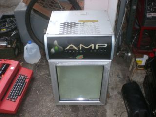 Amp Energy Drink Mini Fridge Drink Cooler Pick Up Only
