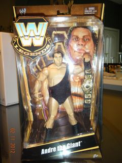 MATTEL WWE LEGENDS ANDRE THE GIANT, MATTEL EXCLUSIVE, VERY RARE, MITB 