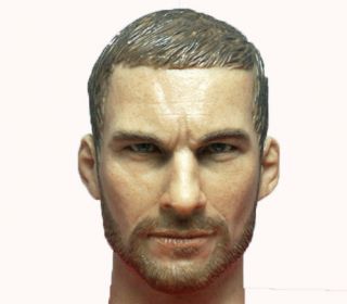 100% Manual Carving art 5CM Andy Whitfield Head Play 1/6 Head Sculpt 