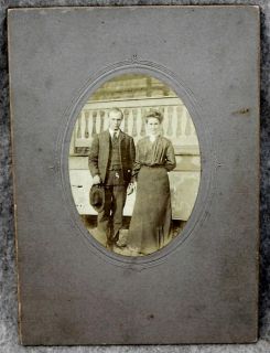 Guy and Amy Dyche Clifton Forge VA Photo C 1890 `