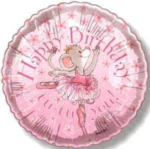 Angelina Ballet Ballerina Mouse Birthday Party Balloons Decorations 