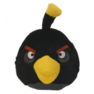 Angry Birds Plush Stuffed Toys 16 Extra Large Black Bomb Bird with 