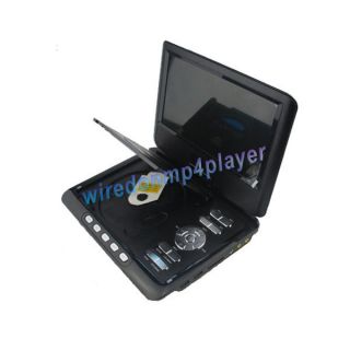   Portable DVD EVD CD Player with Analog TV SD USB Slots Game US
