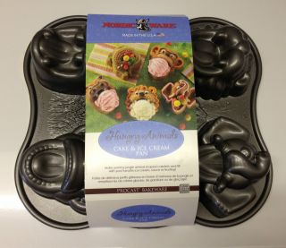   Pro Cast Hungry Animals Cake and Ice Cream Pan Bakeware 85224