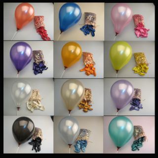New 30 Pcs Helium 10 Balloons 12 Colors Wedding Birthday Party Deco 