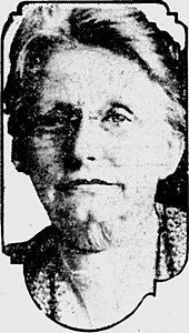 Anna Willess Williams, pictured here in 1922, sat for George T. Morgan 