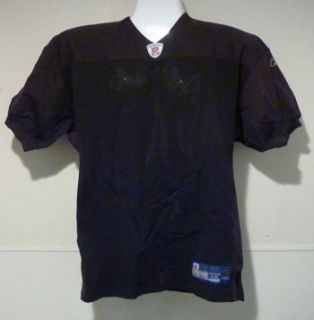 Oakland Raiders Blank Size 48 Black Reebok Authentic Jersey