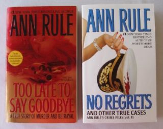 Lot of 5 Ann Rule True Crime Books Serial Killer Murder Ted Bundy No 