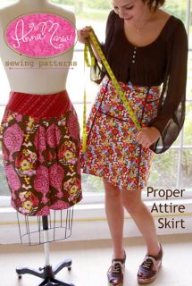Anna Maria Horner Proper Attire Skirt Pattern XS 4XL